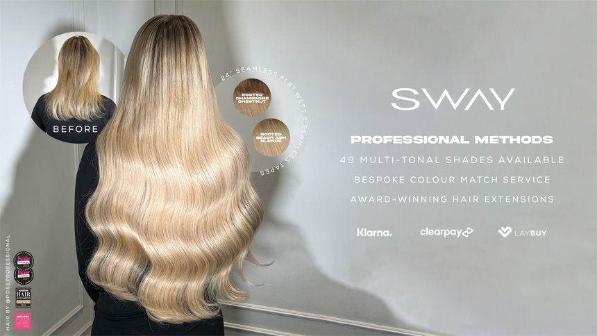 Get Your Dream Hair Now With Sway Hair Extensions - 15% Teachers discount
