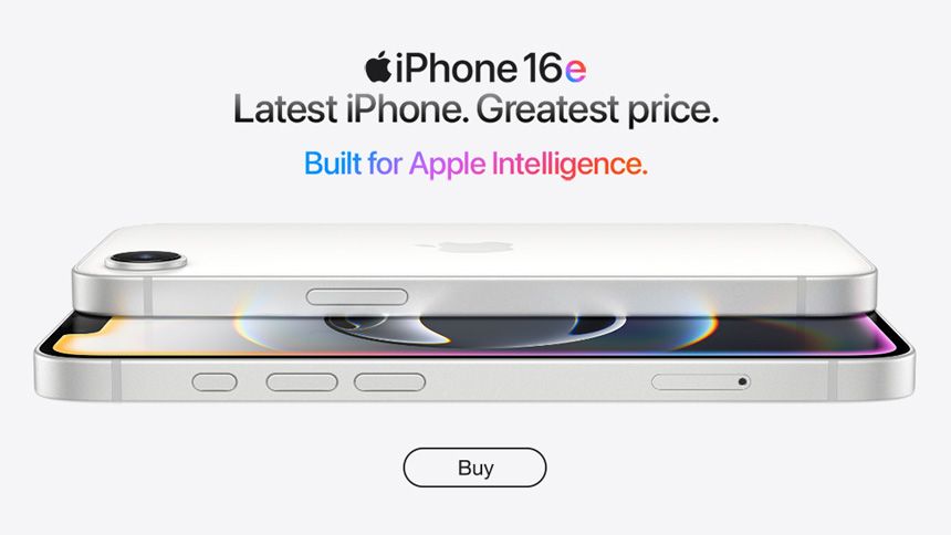 Apple iPhone 16e - 100GB data, unlimited mins & unlimited texts