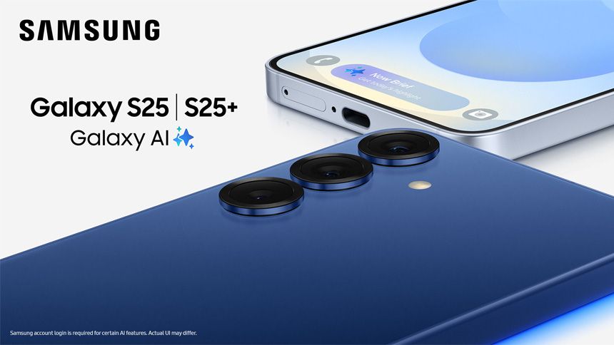 Samsung Galaxy S25+ - Unlimited minutes, unlimited texts and 100gb Data