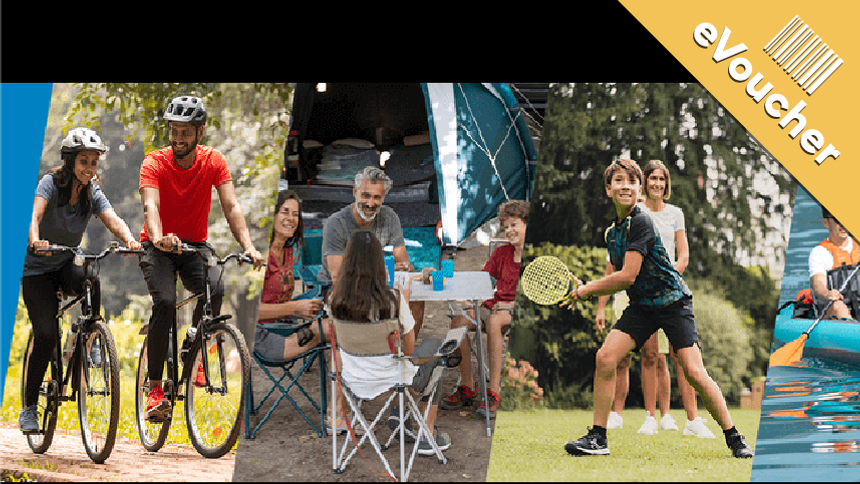 Decathlon eVouchers - 5% discount